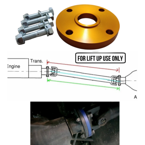 Extensión para cardan de Hilux 4Runner Fortuner FJCruiser - Imagen 2