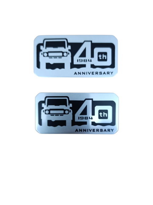 Set de emblemas 40ta aniversario de machito - Imagen 2